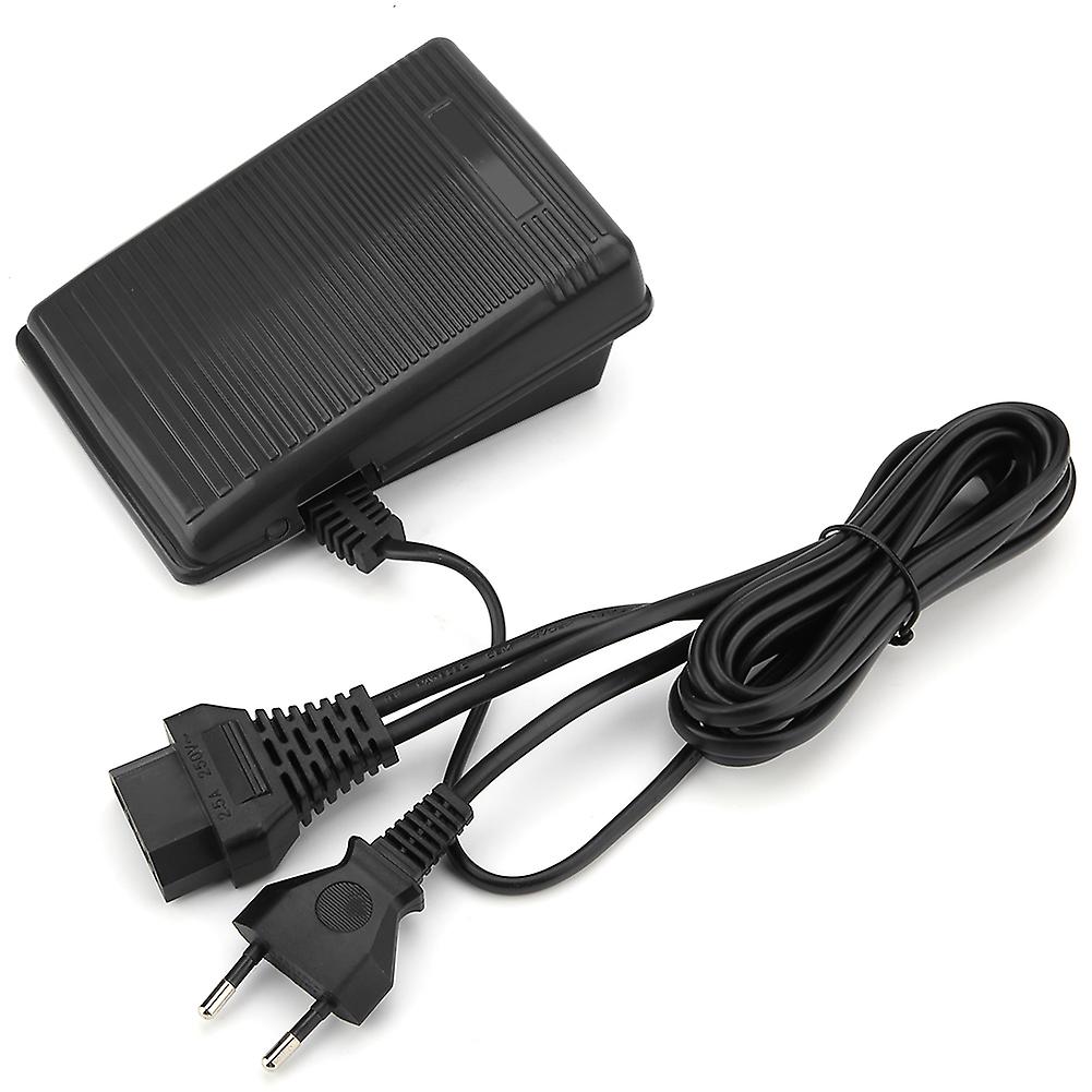 Momentary Black Plastic Foot Controller Pedal Switch 318g 50Hz