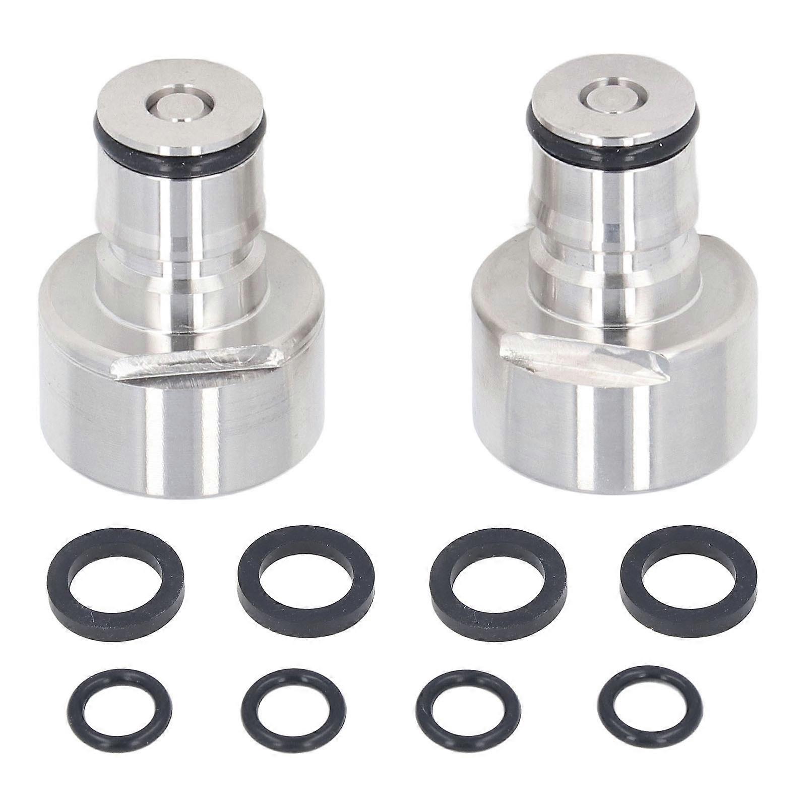5/8FPT Keg Coupler Adapter, Stainless Steel Ball Lock Quick Disconnect Conversion Kit for ADSG Type Beer Keg
