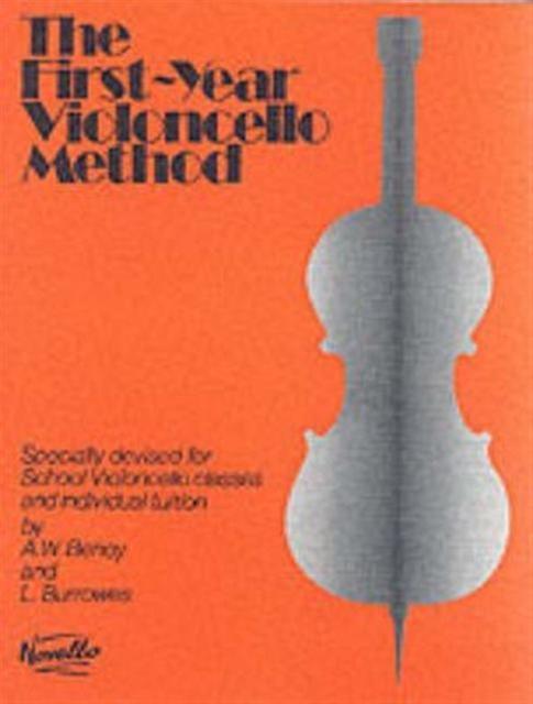 First-year Violoncello Method - L. Burrowes - String instruments - Novello & Co Ltd - Book
