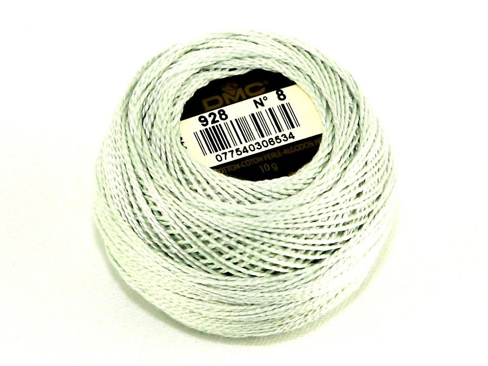 DMC Size 8 Cotton Perle Thread 80m 928 - per 10 gram ball