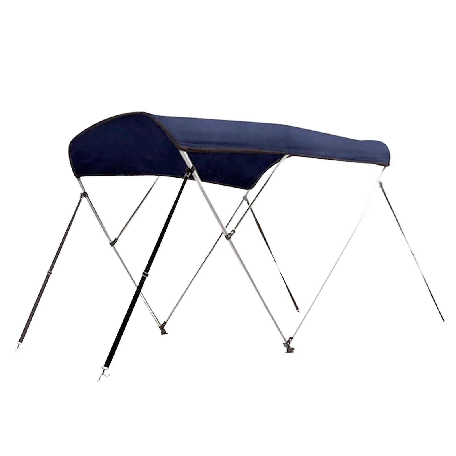 Διογκώσιμα βάρκα θόλος ήλιος σκιά ελαφρύ πλοίο κανό Bimini Top καλύπτει για 137 έως 152cm κόκκινο