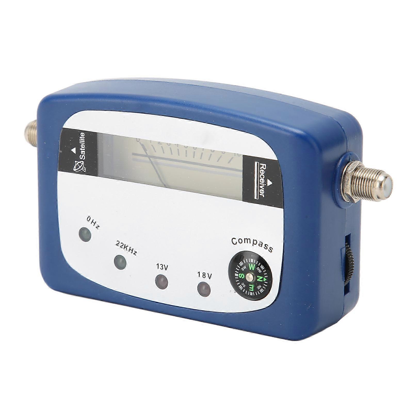 Digital Satellite Finder, Portable Satellite Detection Device with Professional Design, High Sensitivity for Signal Strength Measurement