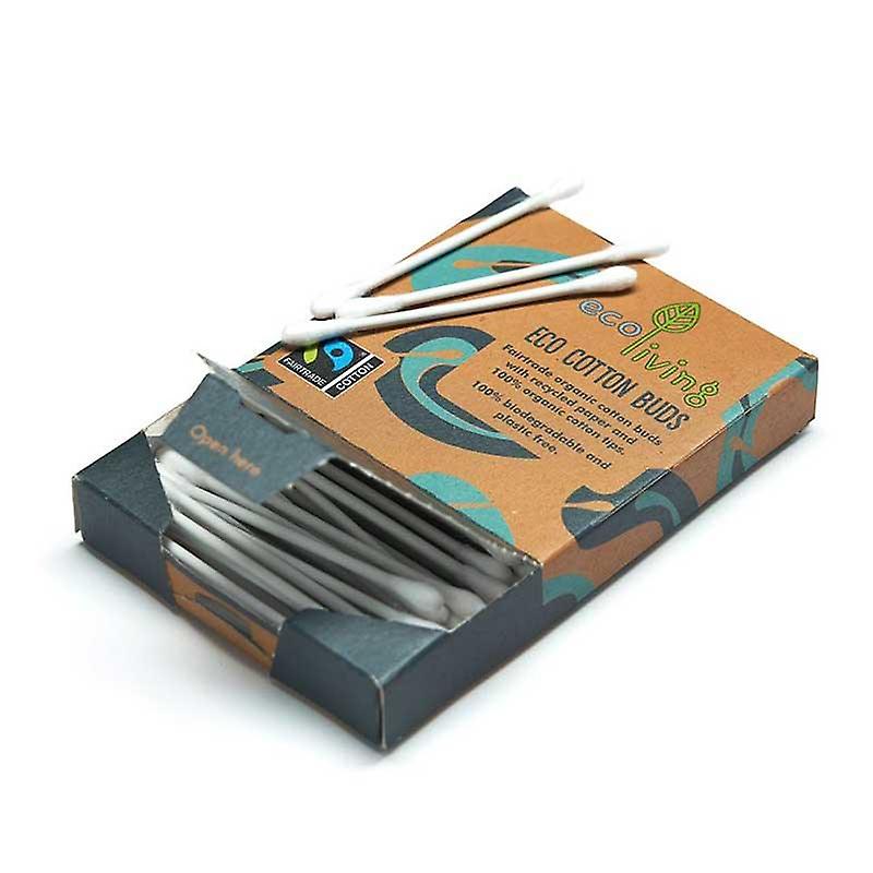 Ecoliving Organic Fairtrade Cotton Buds