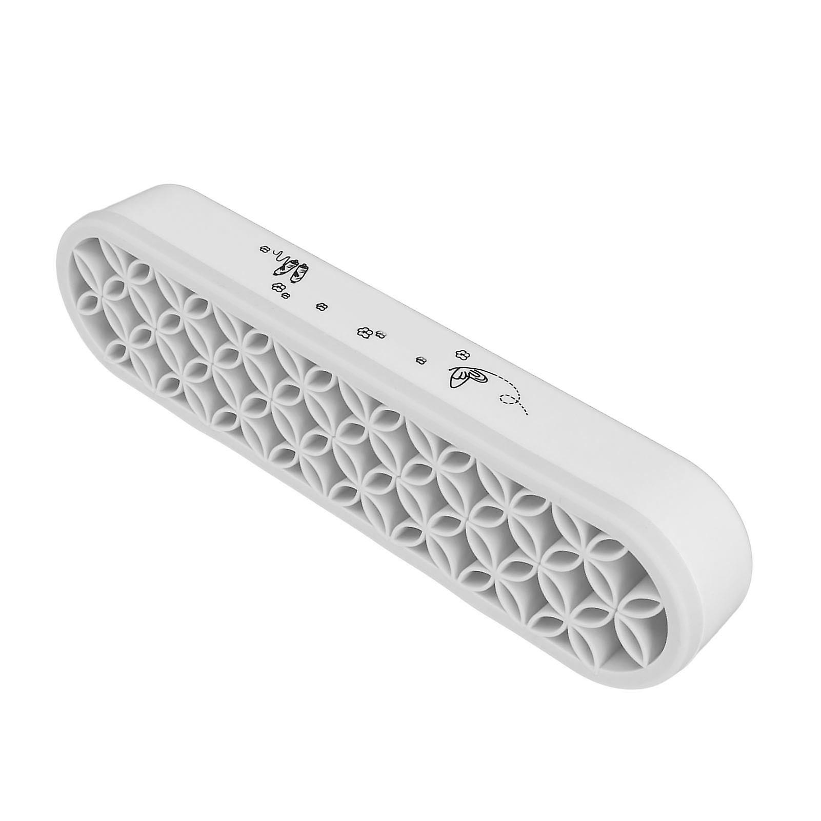 Silicone Desktop Brush Storage Box Multipurpose Multiple Slot Flexible DIY Make Up Brush Storage Stand for Sewing Tools Grey