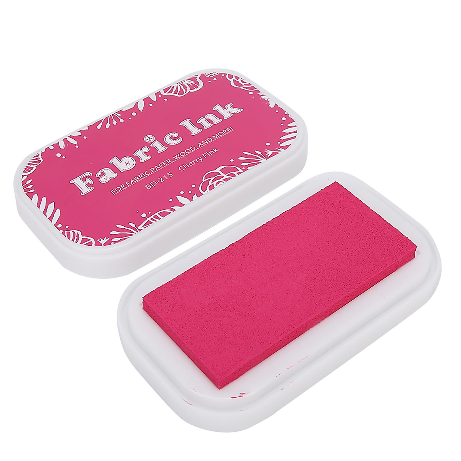 Vintage Sponge Schedule Book Scrapbook Colorful Multiple Purpose Stamp Ink Pad Painting AccessoryBD-215 Cherry Red