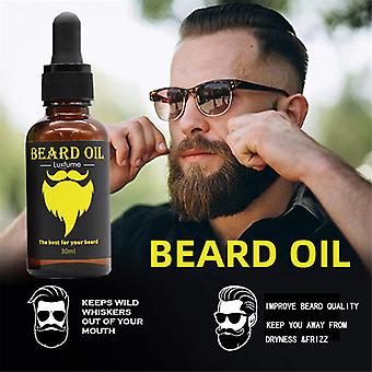 30 ml Beard Oil Protect Beard Hair Płyn do płukania brody odżywia skórę i włosy