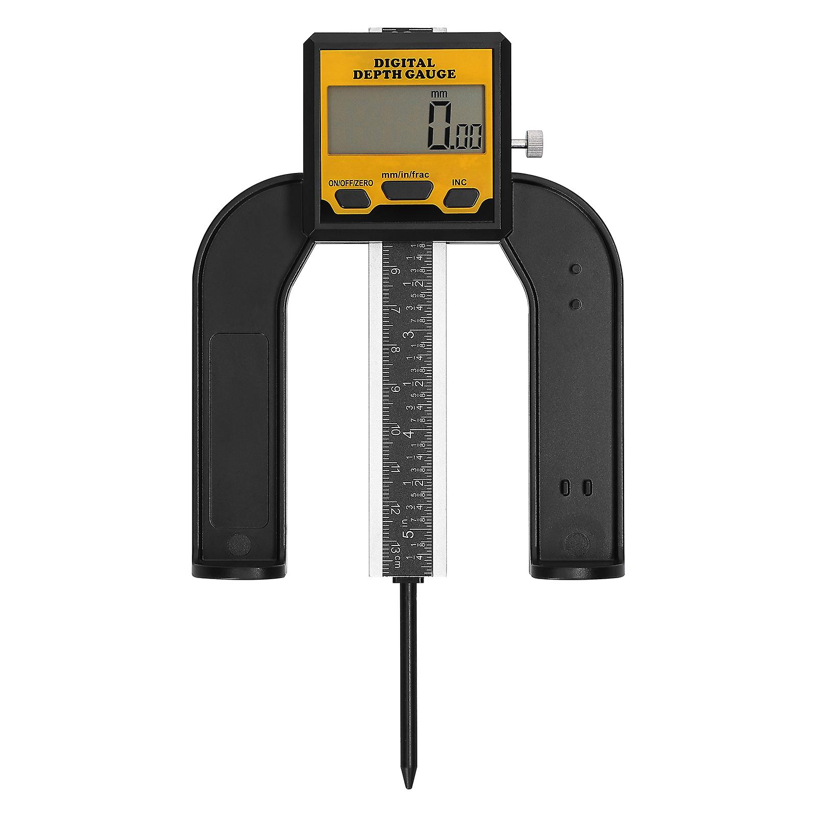 0-80mm Woodworking Depth Ruler Digital Tablesaw Height Ruler