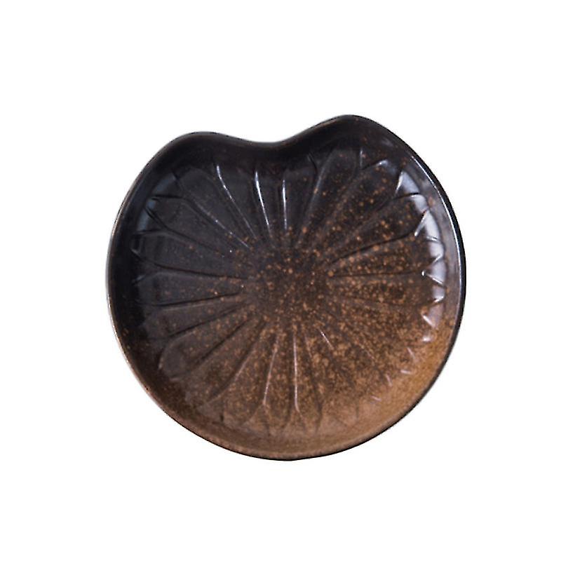 1pcs Ceramic Snack Plate For Restaurant