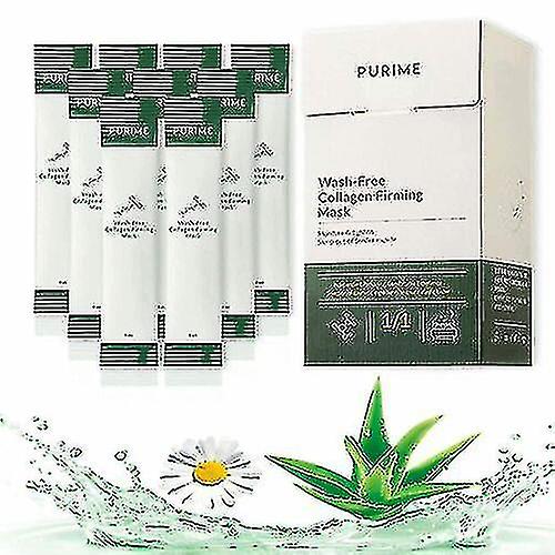 20-60pcs Collagen Firming Mask Hydrating Anti-aging Face Masks Wash-free A++
