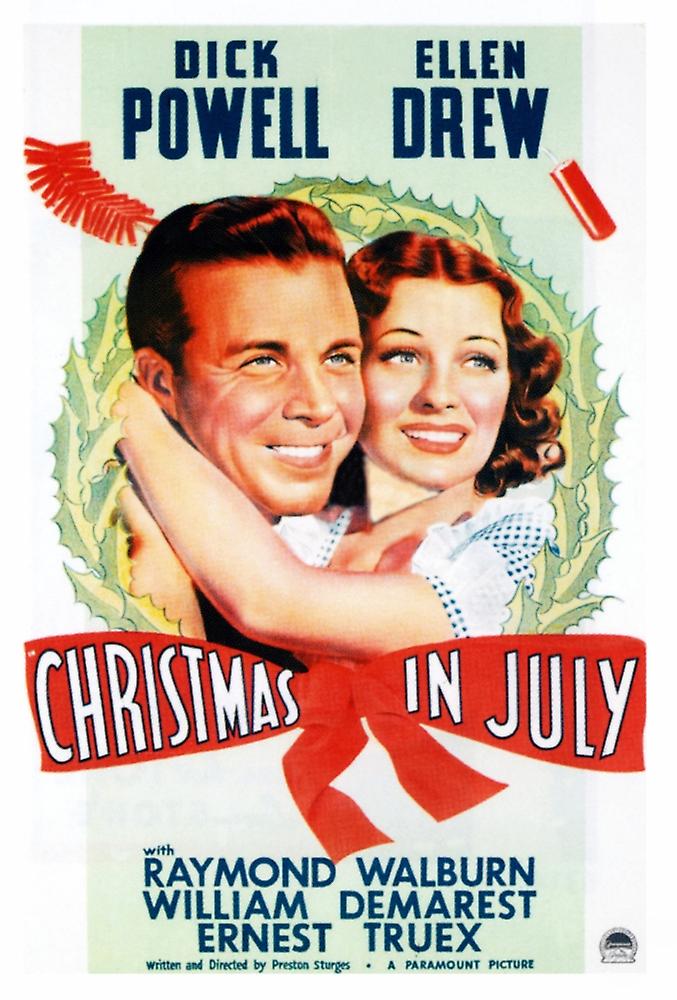 Christmas In July Poster