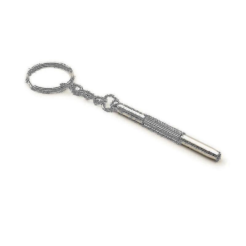 Eyeglass & Watch Repair Kit- Screwdriver Keychain Tool (2 Pack)