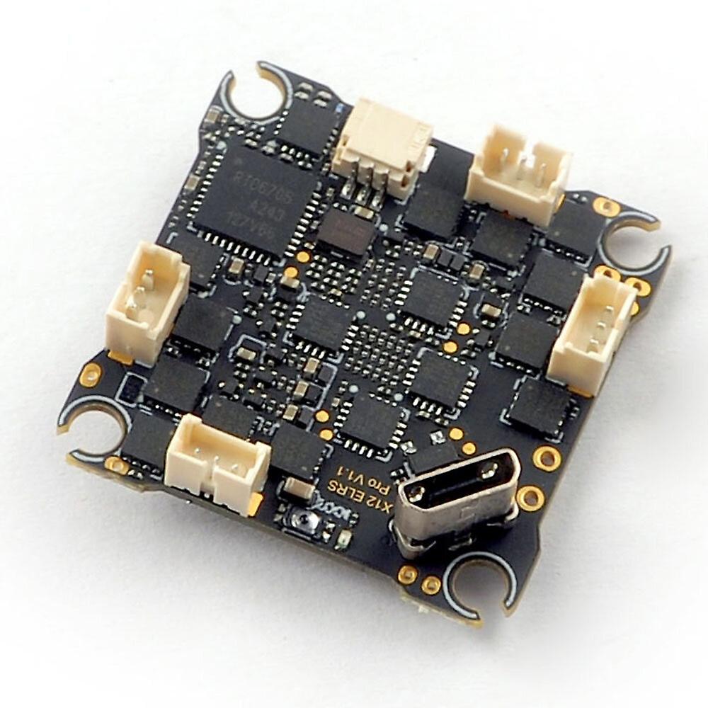 Happymodel X12 ELRS Pro V1.1 5In1 AIO Flight Controller Builtin 12A ESC 2.4G ELRS V3.0 Receiver 5.8G