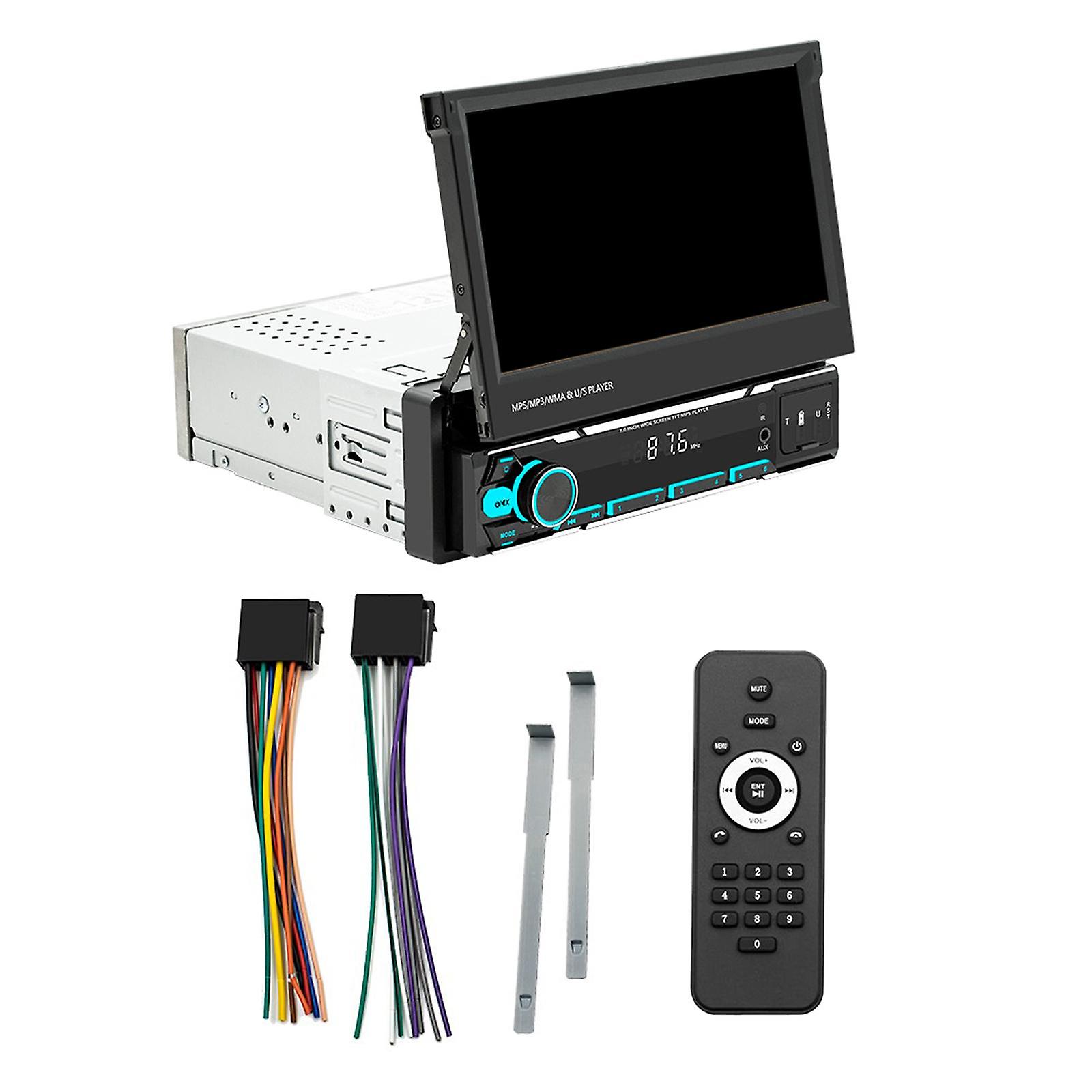 Lettore MP5 retrattile Riparazione Auto Portatile Autoradio Wireless con Carplay