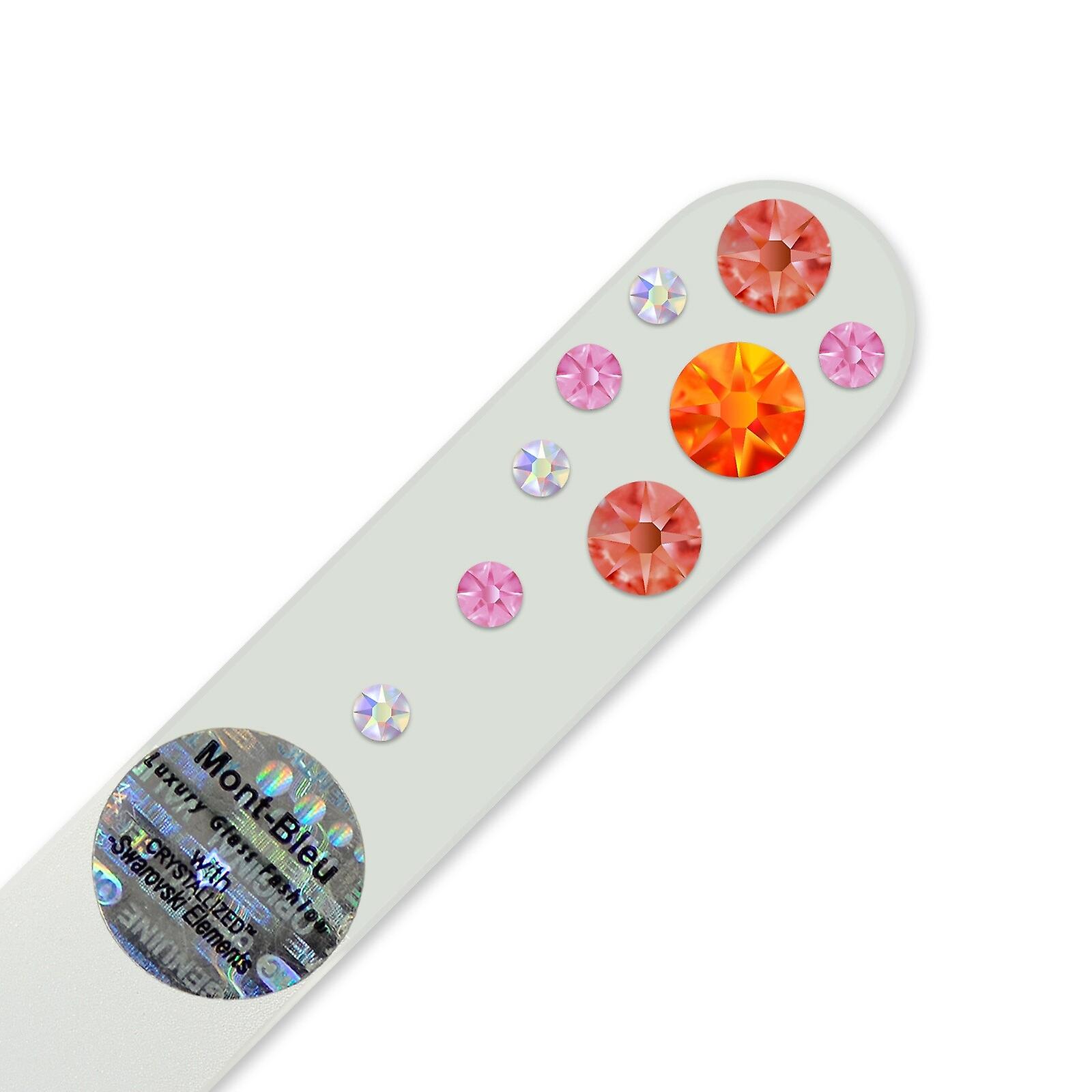 Small nail file WW-S2 - Fireopal - Padparadscha