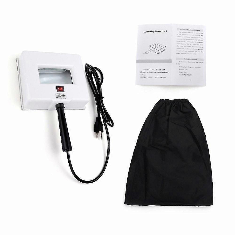 Bois lampe peau uv amplification analyseur bois lampe peau test détection beauté soin du visage machine f