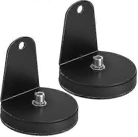 2pcs Magnetic Base Led Light Bar Mounting Brackets, Mounting Bracket Suction Cup Holder For Led Work Lights Driving Lights