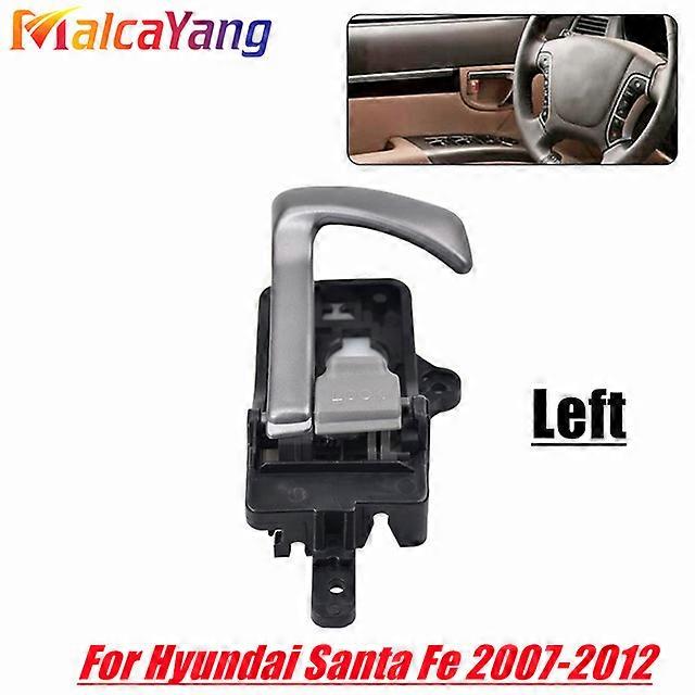 Left Right Vehicle Interior Inside Vehicle Interior Door Handle 82610-2B000 82620-2B000 For Hyundai Santa Fe 2007 2008 2009 2010 2011 2012