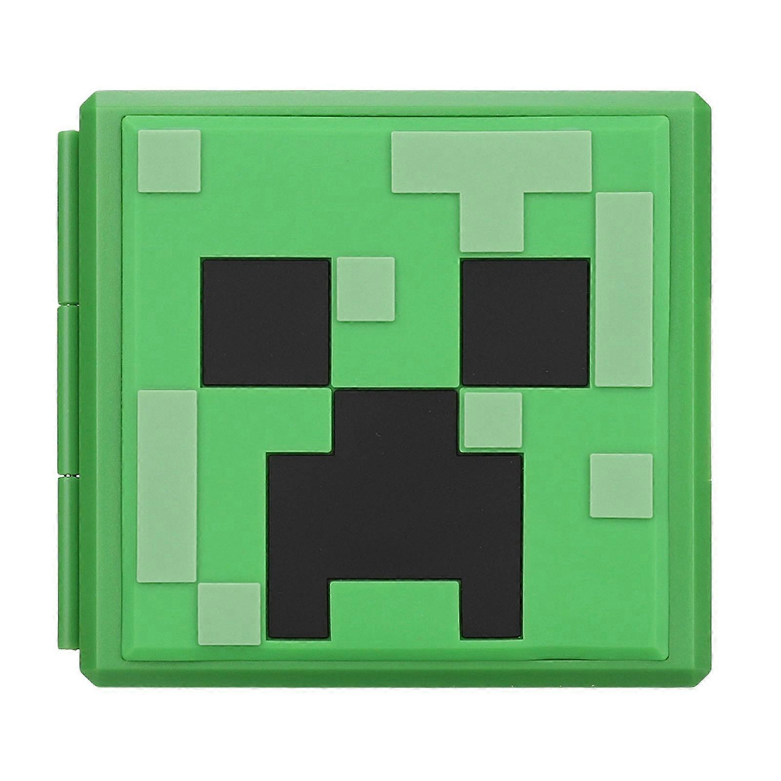 Game Card Case Storage Box Travel Carry Protector Cover for Game Dedicated Machine(Green)