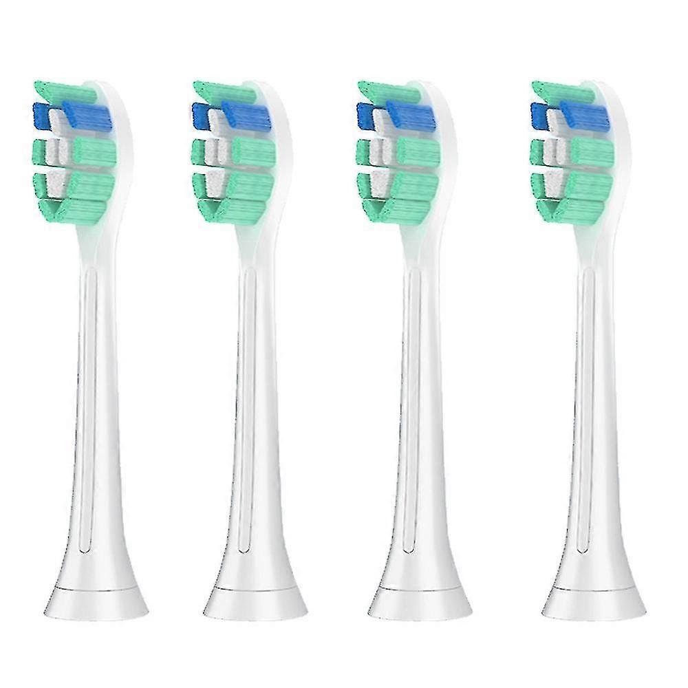 Clean Replacement Electric Toothbrush Replacement Brush Heads, 4 Brush Heads