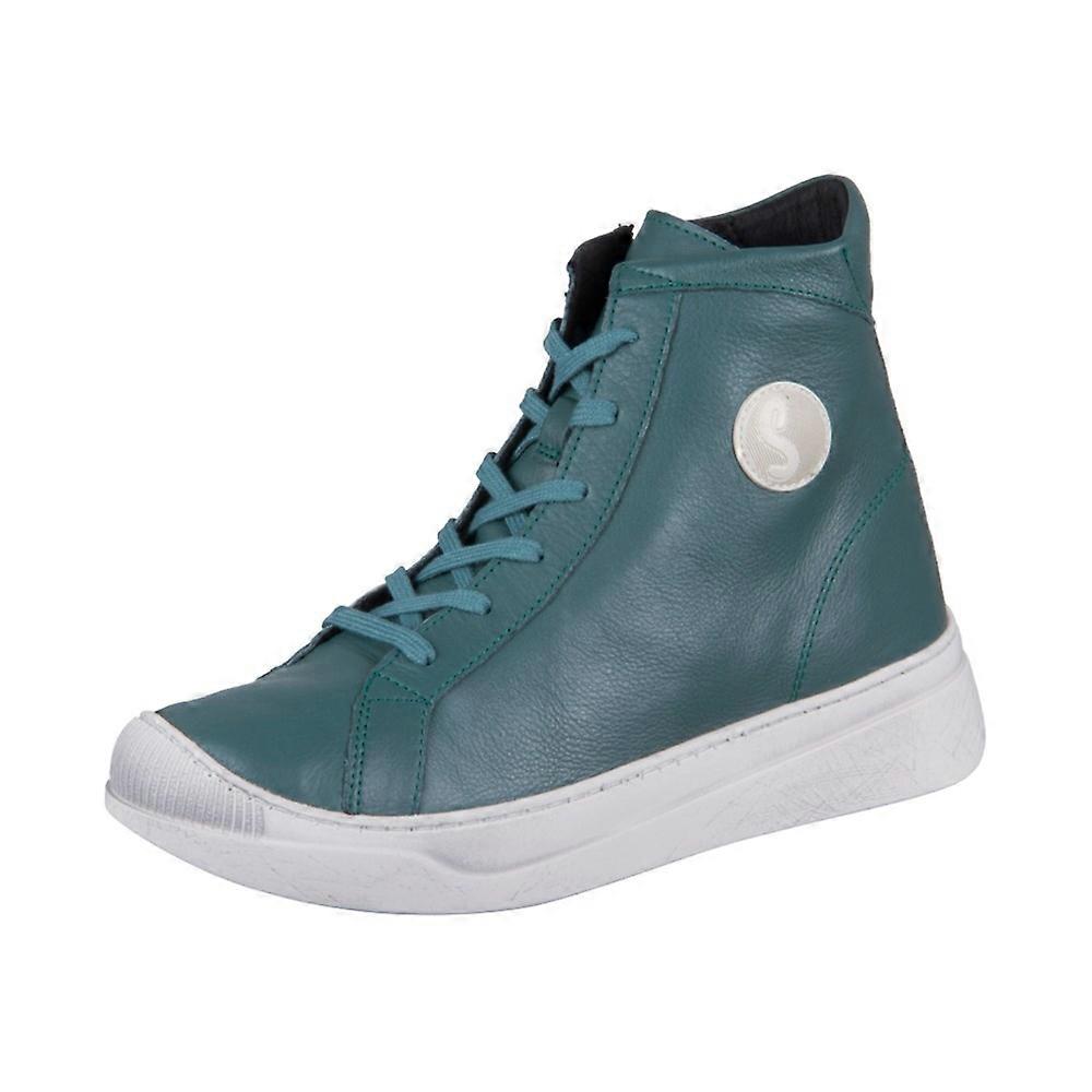 Shoes Softinos Appe Teal Smooth P900756007