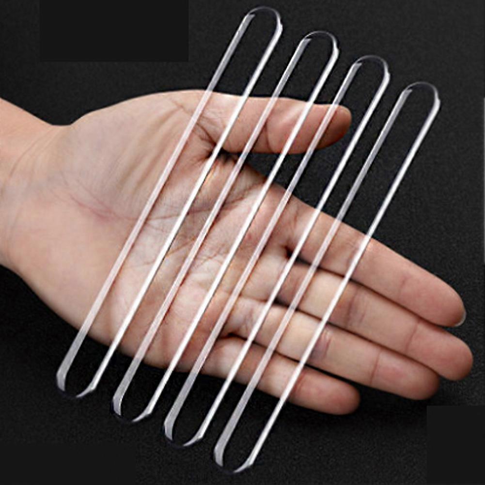 4pcs Car Door Edge Anti-collision Protector Bar Stickers Silicone Side Protection Guards Rear View Mirror Cover Protection Strip