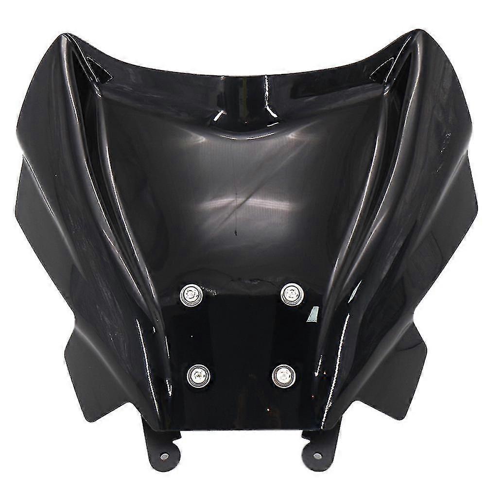 Motorcycle Windshield Windscreen Front Screen For Yamaha(black)