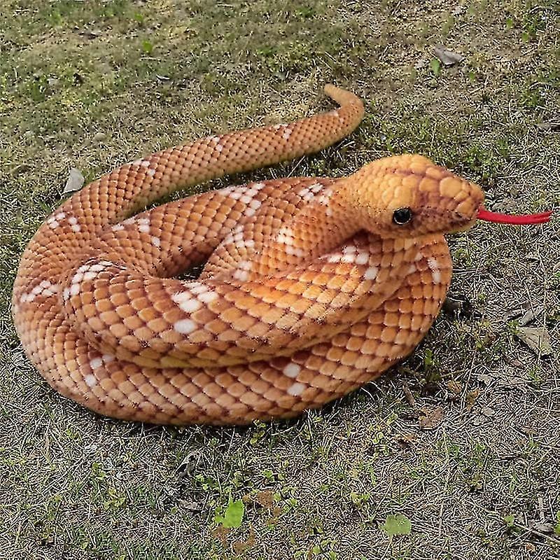 280cm Simulation Snakes Plush Toy: Stuffed Animal Snake Plushie, Long Anaconda Design For Tricky Gam