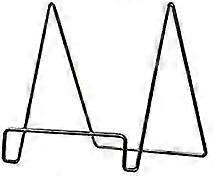 Display Stand, Black Easel, Picture Frame Stand for Displaying Decorative Plates, Cookbooks and Artwork (Floor Type)Big