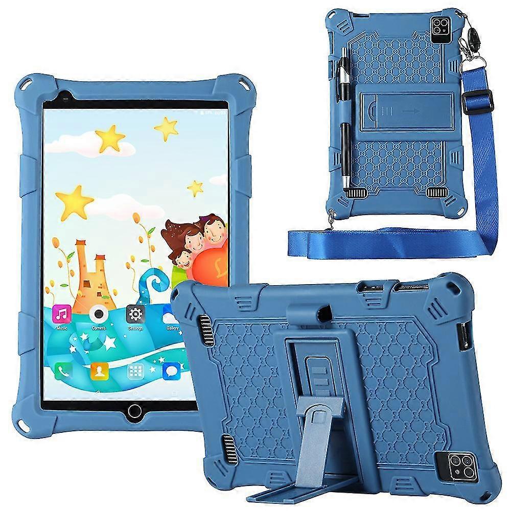 Hd Παιδικό Tablet | Για ηλικίες 3-7 | Οθόνη Hd 8", 16 Gb | Μαύρη θήκη για παιδιά