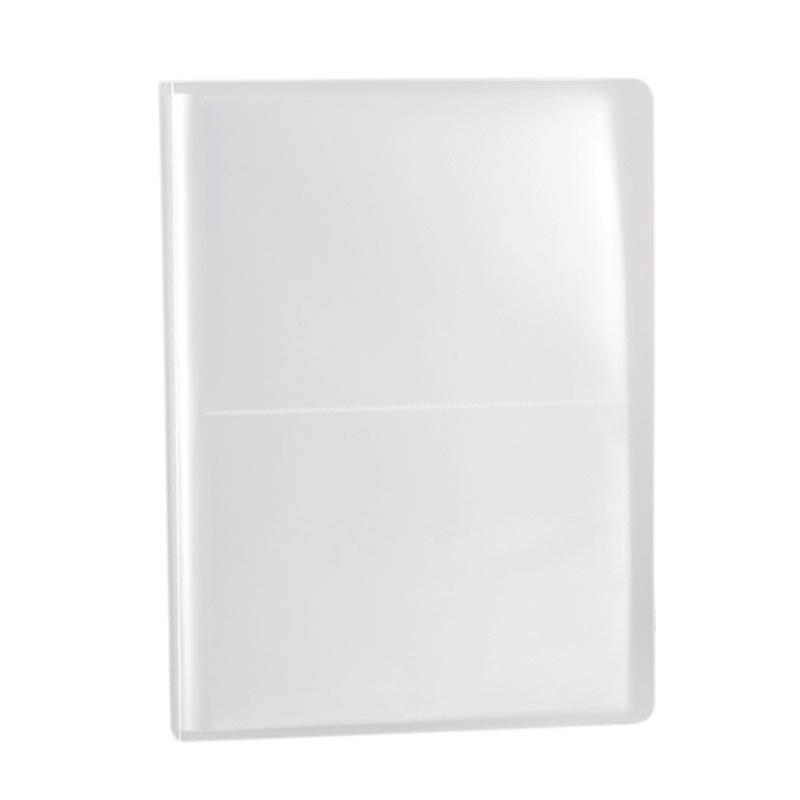 PP Pure Frosted Simple Cover Transparent Insert Type 5R 7 Inch PP Photo Album/Postcard Book Write C