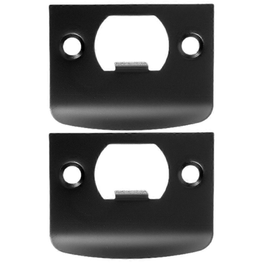 2pcs Deadbolt Strike Plates Door Knob Plate Deadbolt Cover Plate Deadbolt Installation Kit