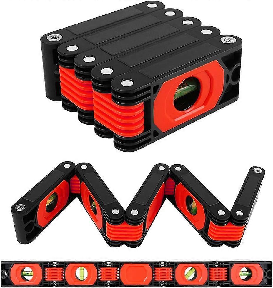 Multi-Function Foldable Level Tool-Multi-Angle Measuring Woodworking Tools-Precise Leveling(ABS)