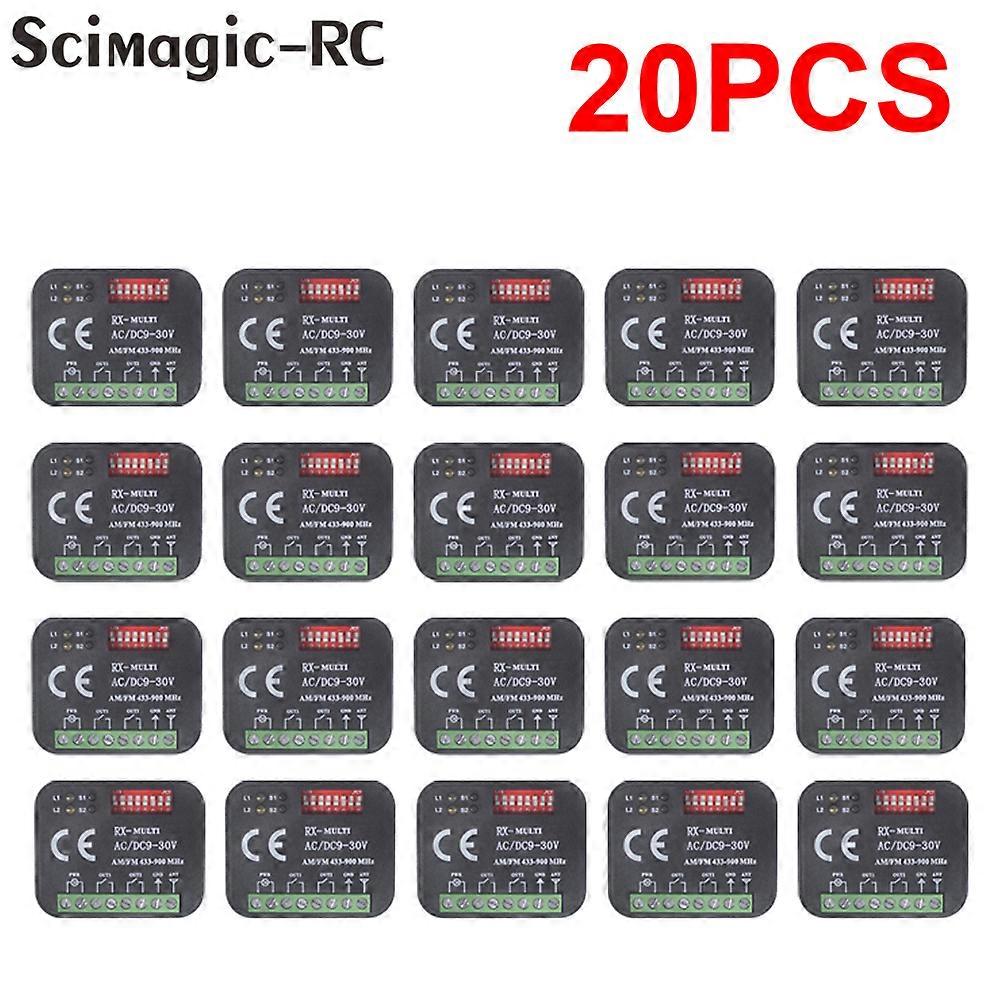 RX MULTI 300-868MHZ AC DC 9-30V Receiver Suits BENINCA BERNER HORMANN MARANTEC SOMMER 868MHz 433MHz Remote Receiver Controller