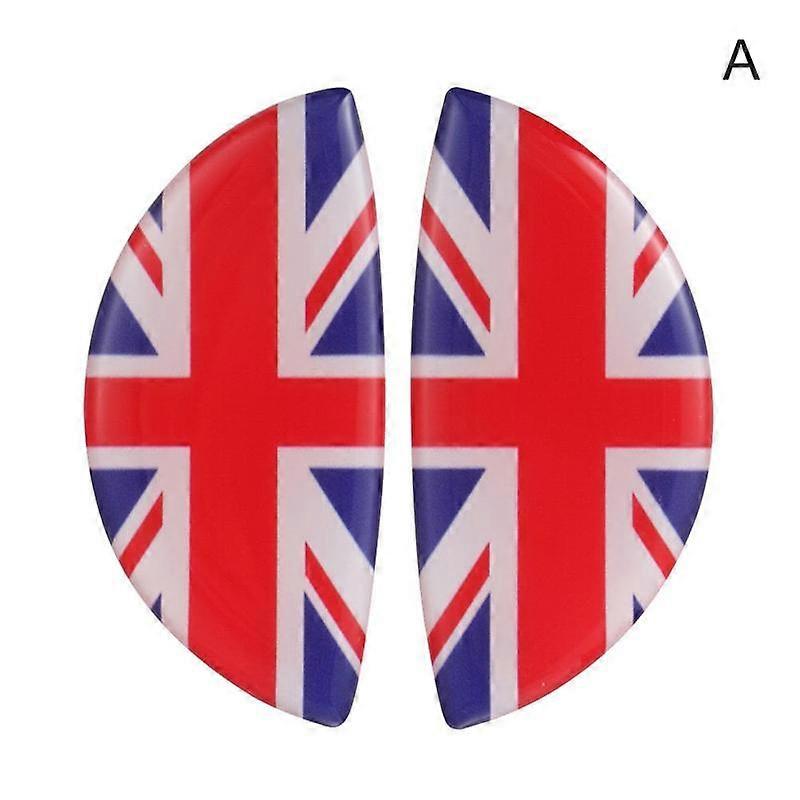 1Pair 3D Crystal Epoxy Car Interior Pull Handle Sticker For BMW MINI COOPER R56 R55 R60 R61 Countryman F55 F56 F60 Car Styl S7V5 JOHX