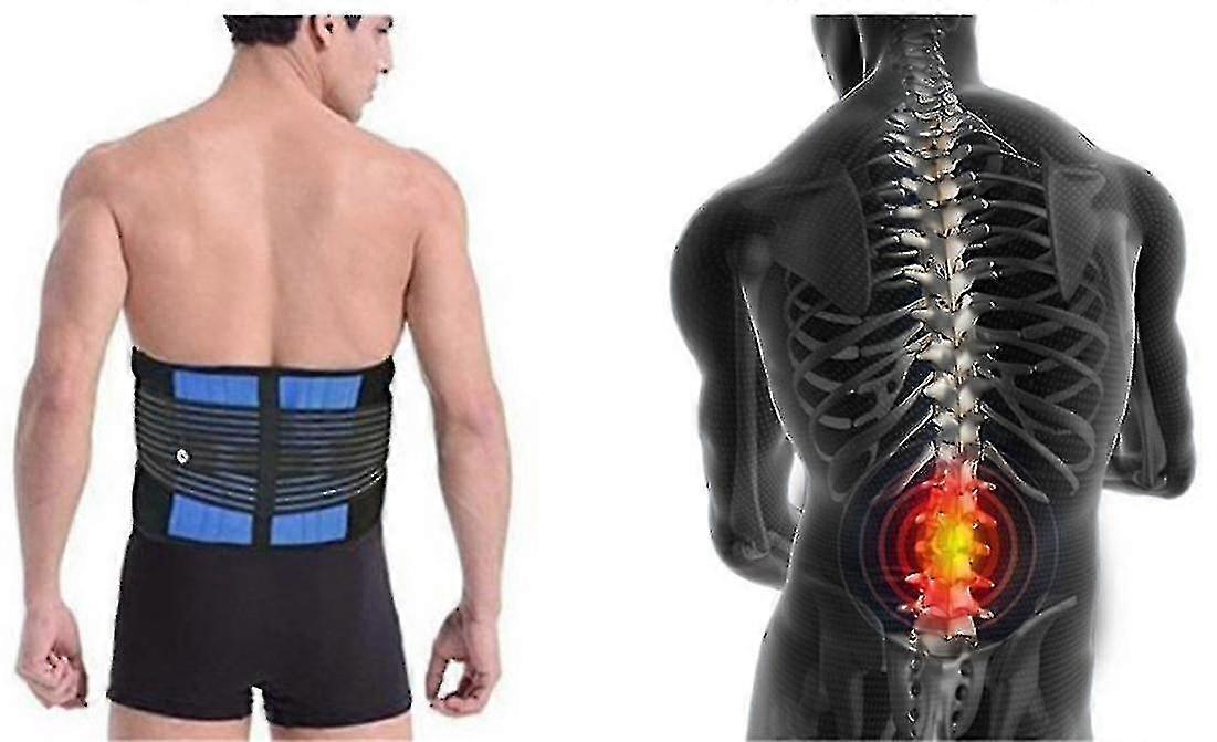 قابل للتعديل مزدوج سحب أسفل الظهر دعم انخفاض دعامة تخفيف الآلام الخصر Unisex_K05