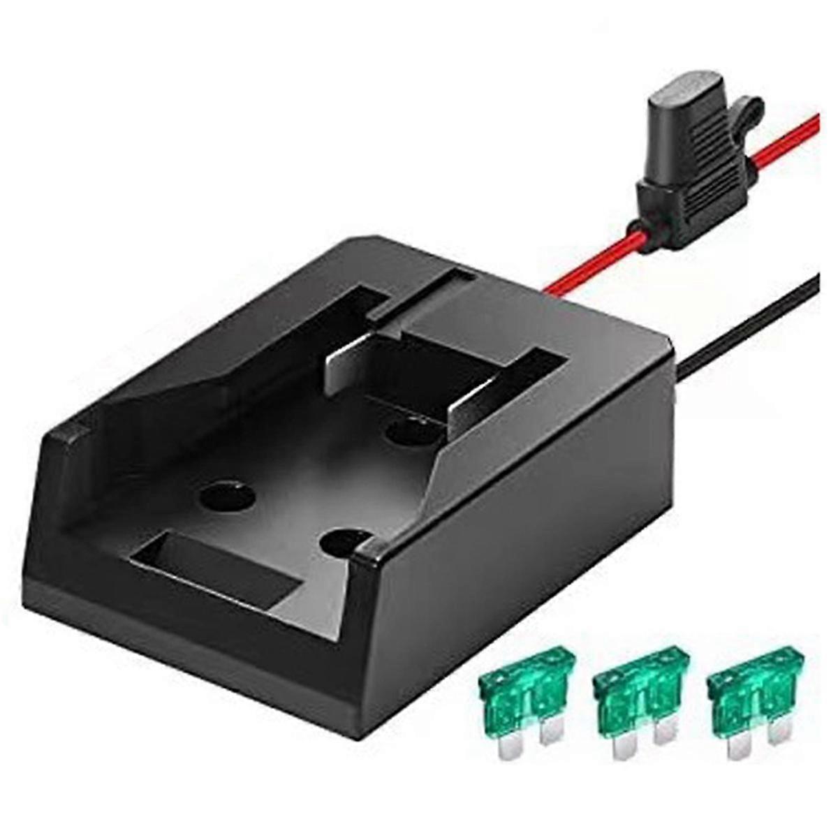 Power Wheels Battery Adapter for 20V Battery,Power Wheel Adapter with Fuse & Wire Terminal,Battery