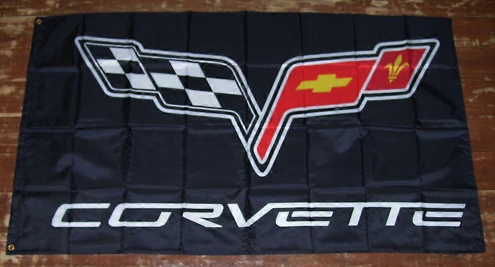 Corvette 3'x5' Flag Banner