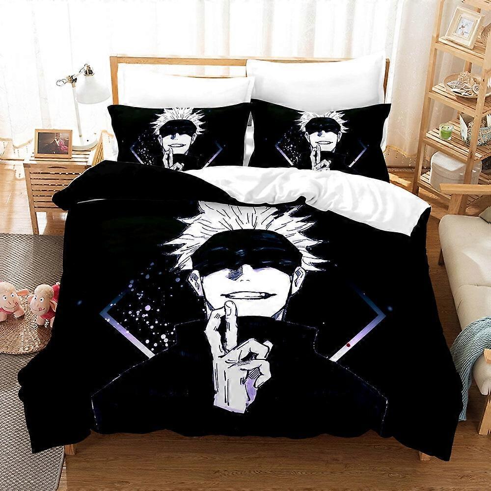 o1059 Jujutsu Kaisen لعبة بالجملة ، غطاء لحاف النسيج الطباعة 3D الرقمية nj1059