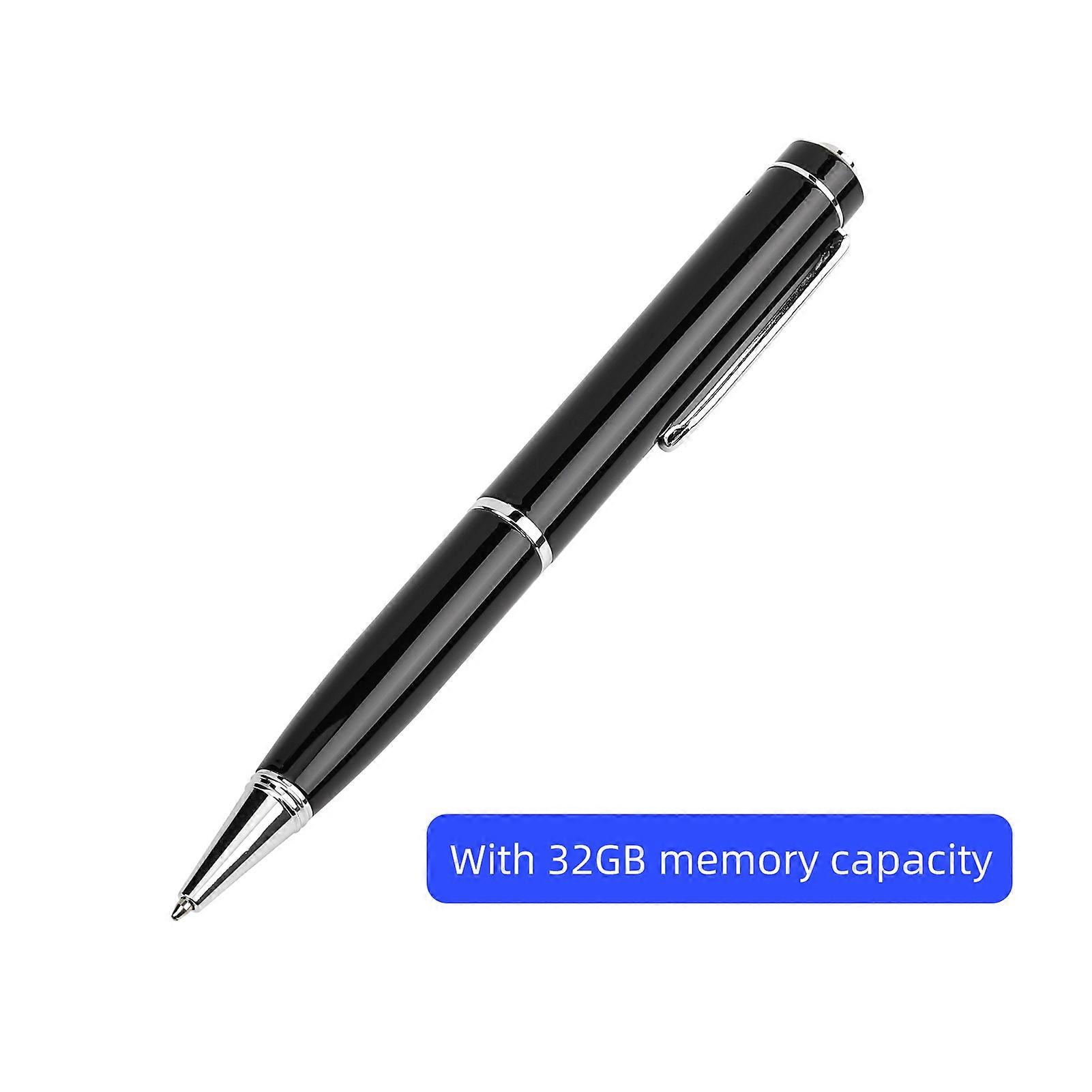 Digital Voice Recorder Pen Sound Audio Activated Dictaphone Recording Device With 32G TF card