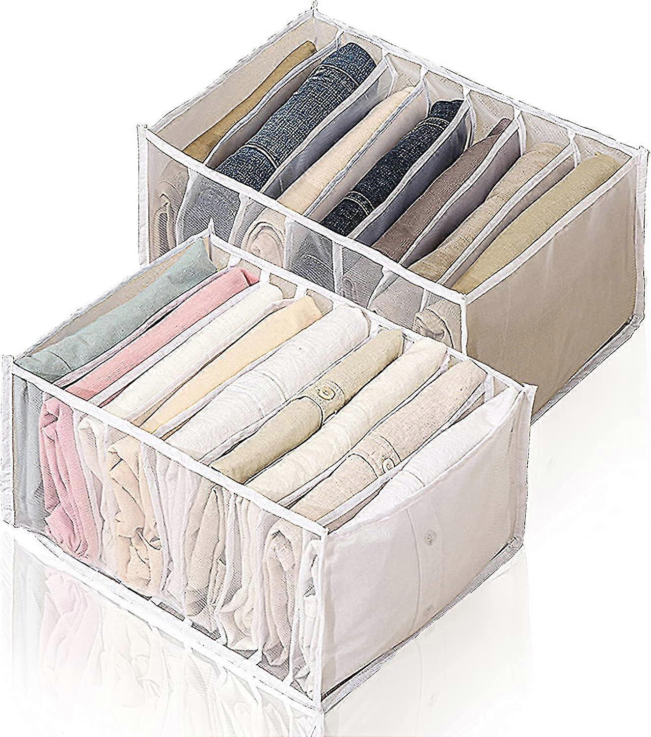 منظم درج ، منظم شبكة قابل للطي لمنظم الملابس ، منظم خزانة