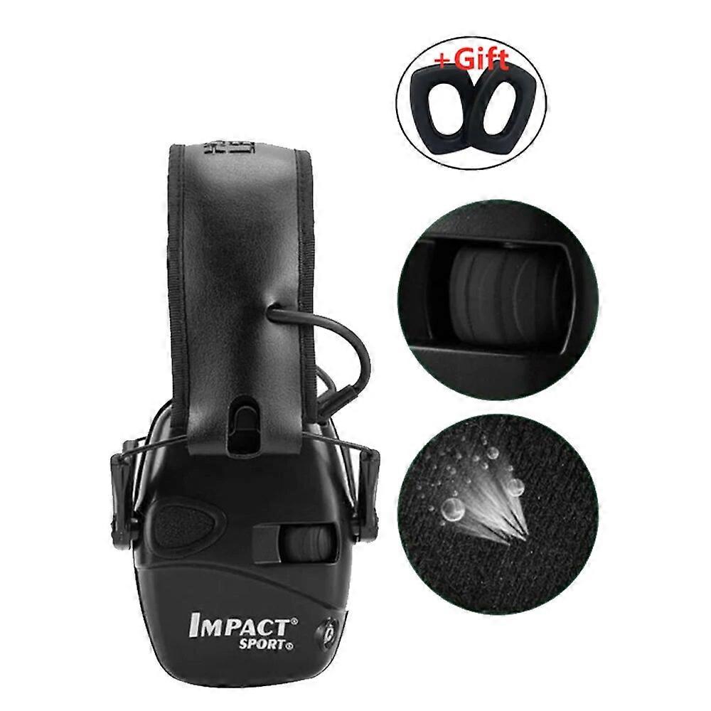 Newest Electronic Shooting Headset Helmet Mounted Version Hunting Pickup and  Impact Sport Earmuf