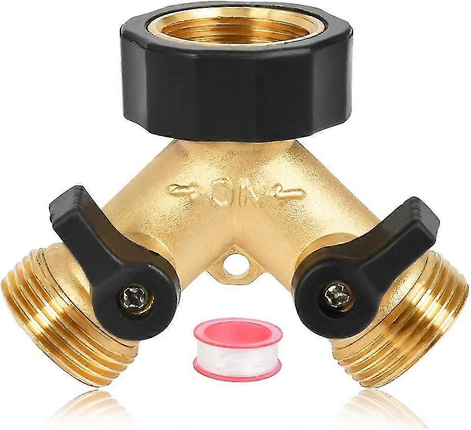 2-way Distributor 3/4 Inch Heilwiy Y Distributor For Faucet Made Of Brass Gift