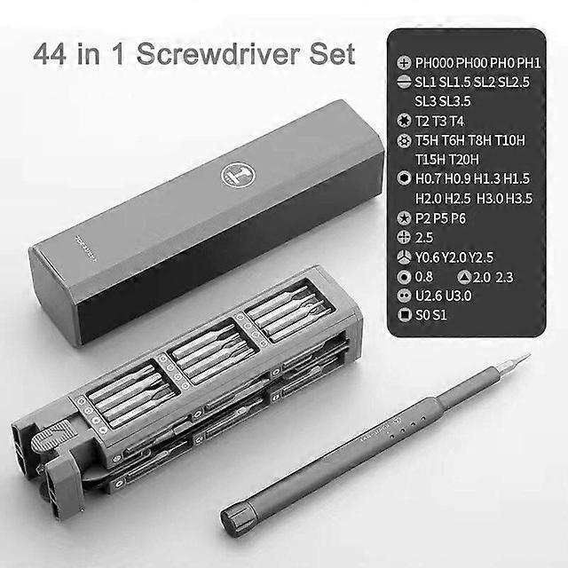 JWL-Multifunction Screwdriver Set 44 in 1 S2 Slotted Precision Screw Driver