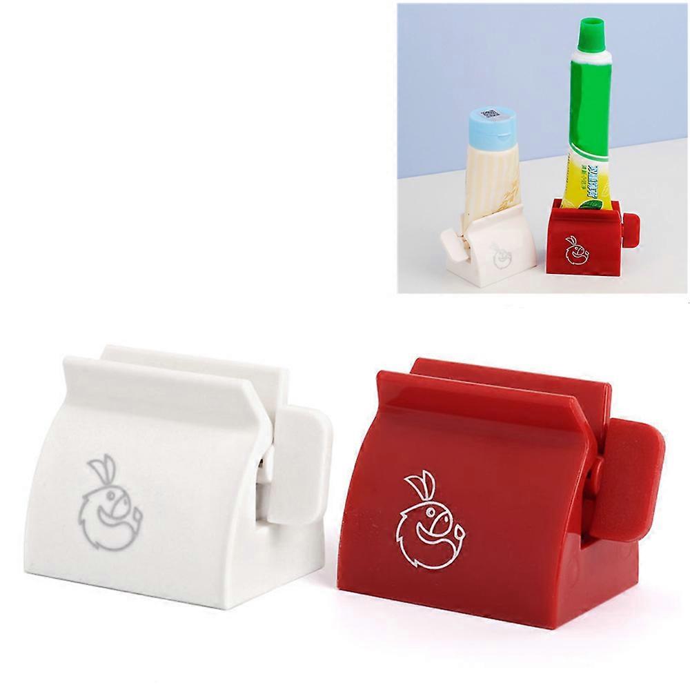 1/2Pcs Rolling Toothpaste Squeezer Rolling Toothpaste Squeezer Set Rolling Tube Toothpaste Squeezer Dispenser Toothpaste Tube Roller Squeezer Tool R
