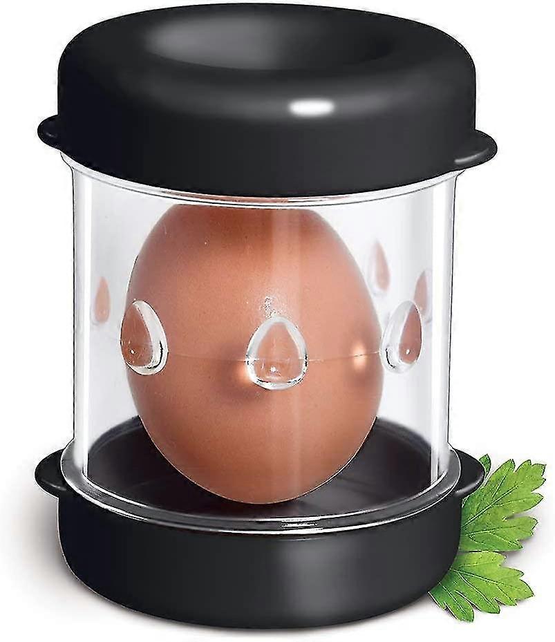 Boiled Egg Peeler Black