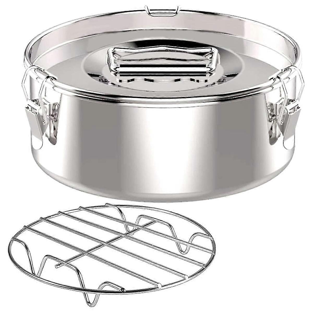 Flan Pan Mold 2.3 Qt , Stainless Steel Flan Mold With Lid - Flan Maker- Flan Maker G