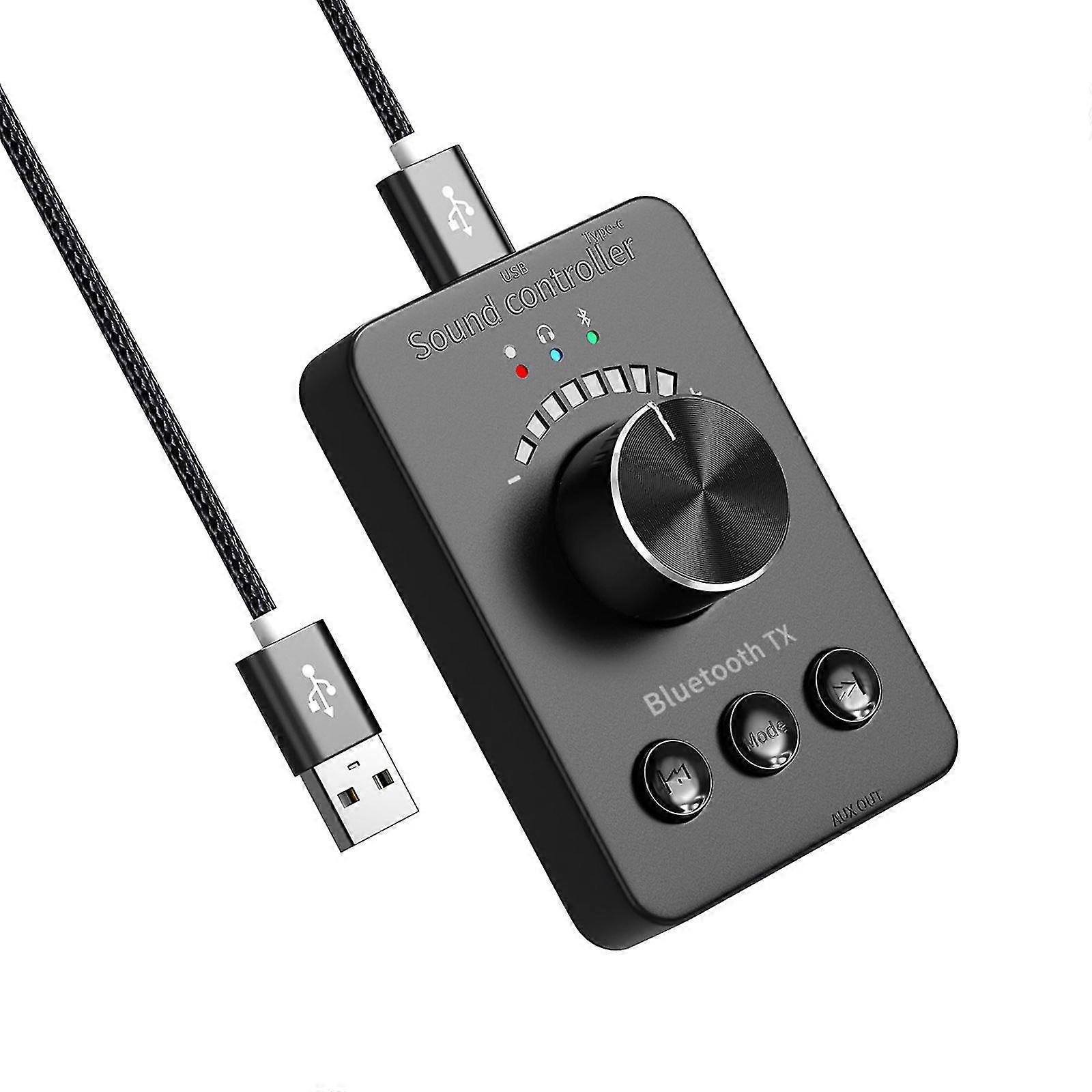 One-click Mute Function Volume Control Mode Audio Adjuster Controller Volume