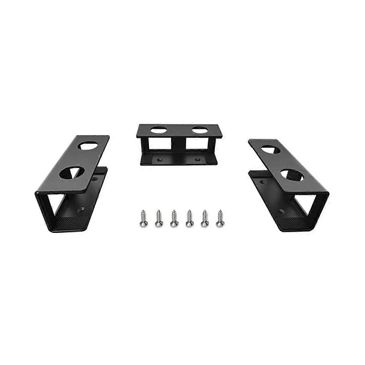 3 Pieces of Off-Stage Laptop Bracket, Under-Table Bracket is Suitable for Laptop, Under-Table Lapto