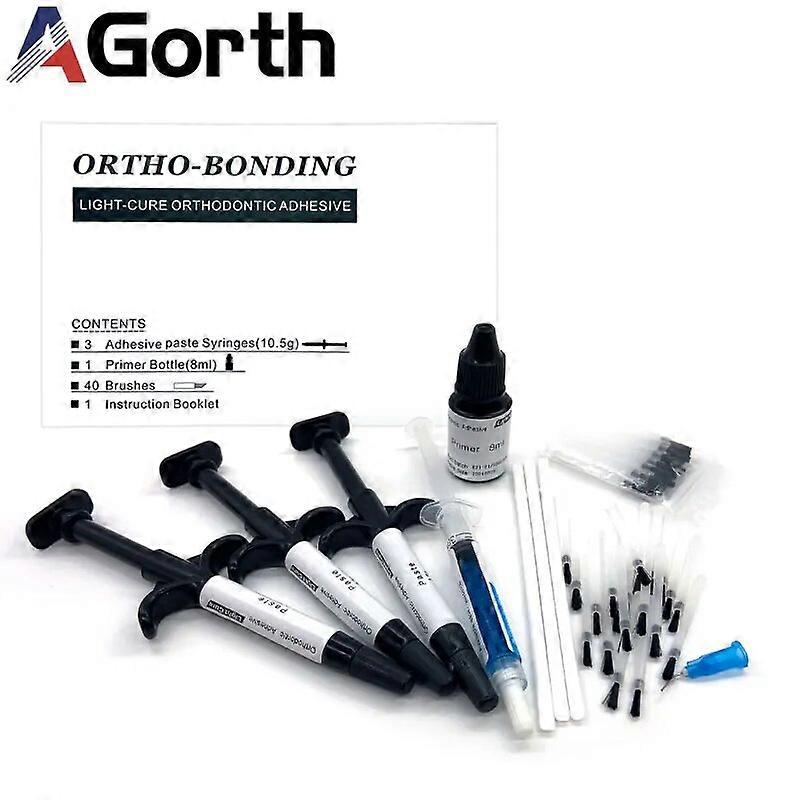 Dental Orthodontic Adhesive Cure Light For Bracket Brace Buccal Tube Bonding Agent Crystal Decoration Tooth