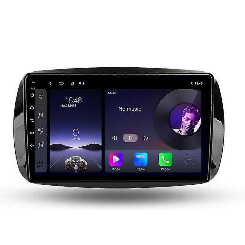 Car Radio For Benz Smart Fortwo 3 C453 A453 2014-2020 Video Player WIFI Navigation GPS